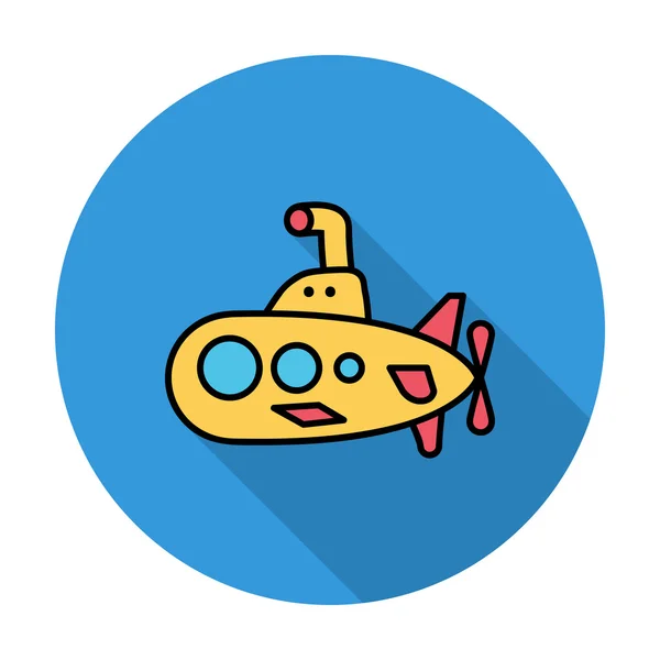 Submarino — Vector de stock