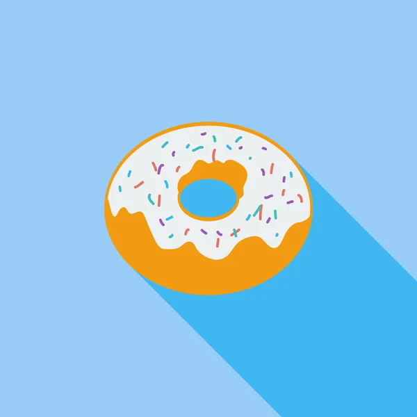 Donut simgesi — Stok Vektör