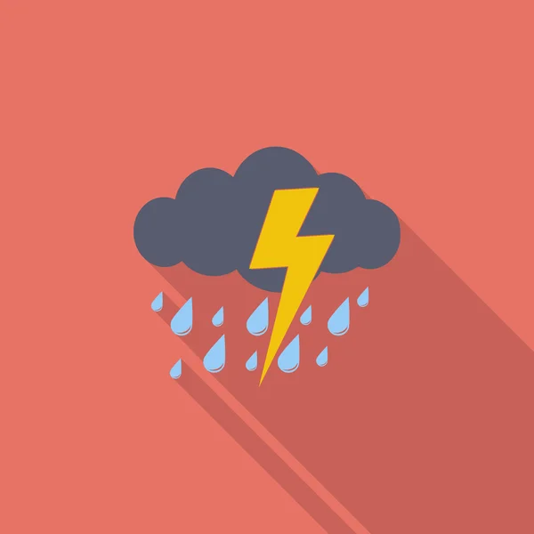 Storm pictogram — Stockvector