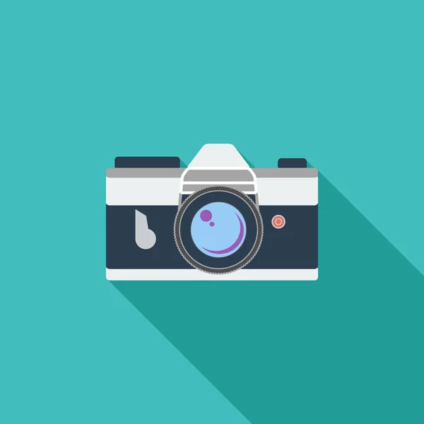 Icon vintage camera. — Stock Vector