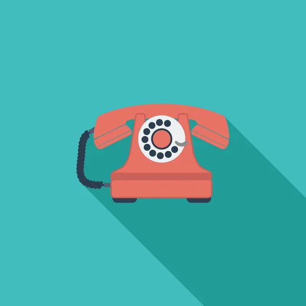 Vintage phone icon. — Stock Vector