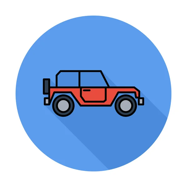 Offroad car — Stock Vector