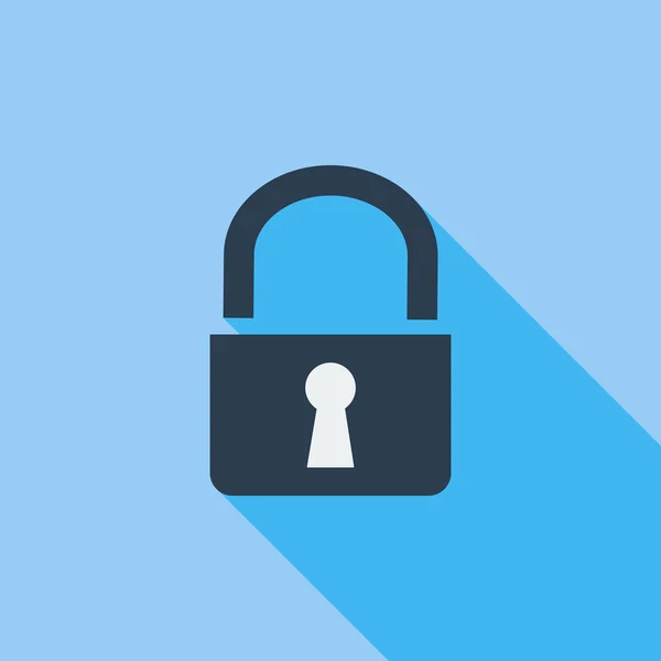 Lock single icon. — Stockvector