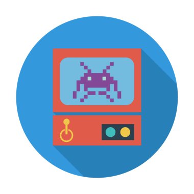 Retro arcade makinesi