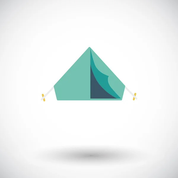 Tent icon — Stock Vector