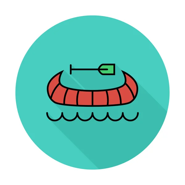 Canoe icon — Stock Vector