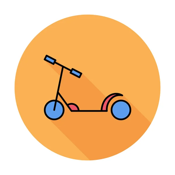 Скутер дитини — стоковий вектор