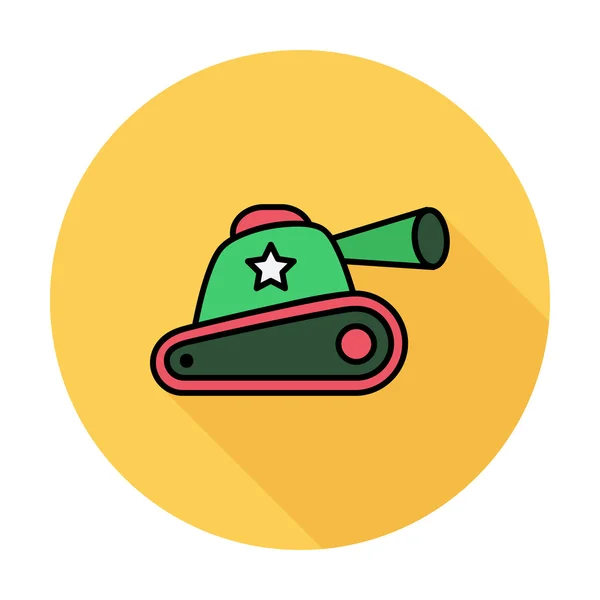 탱크 장난감 — 스톡 벡터
