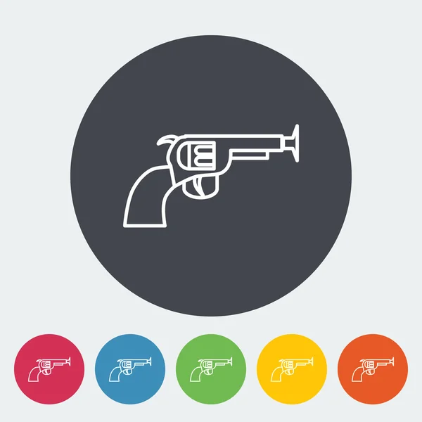 Jouet pistolet — Image vectorielle