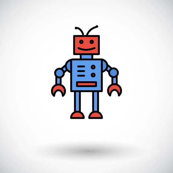 Robot hračka — Stockový vektor