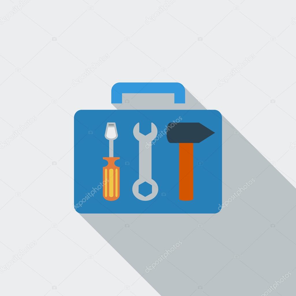 Tool box single icon.