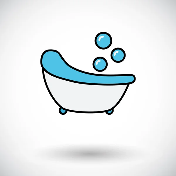 Icono de baño — Archivo Imágenes Vectoriales