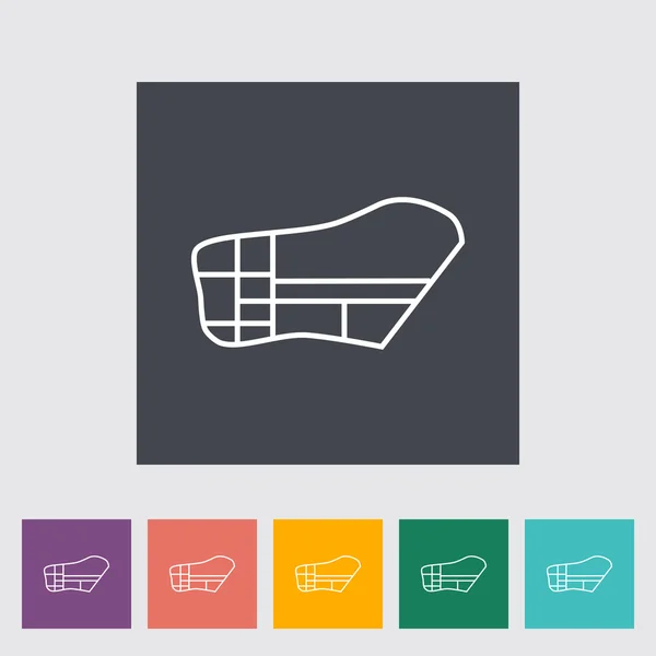 Muzzle icon — Stock Vector