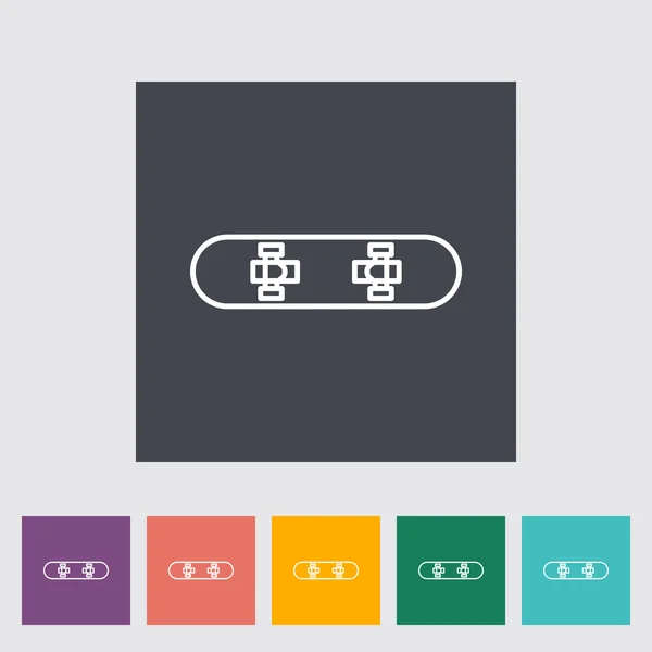 Monopatín — Archivo Imágenes Vectoriales