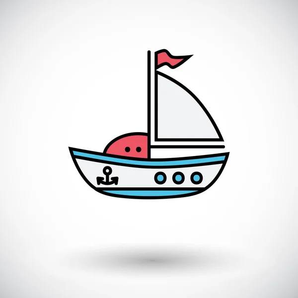 船玩具 — 图库矢量图片