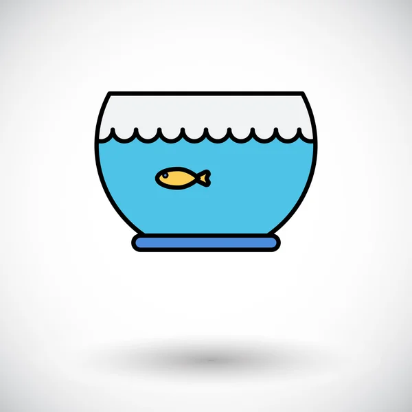 Icona dell'acquario — Vettoriale Stock