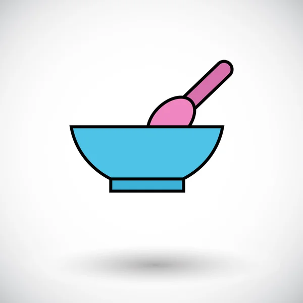 Comida para bebés — Vector de stock