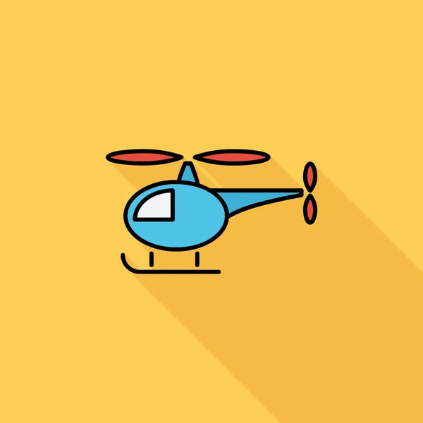 Helikopter. — Stok Vektör