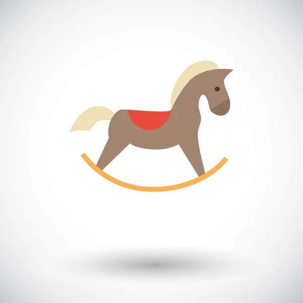 Juguete de caballo — Vector de stock