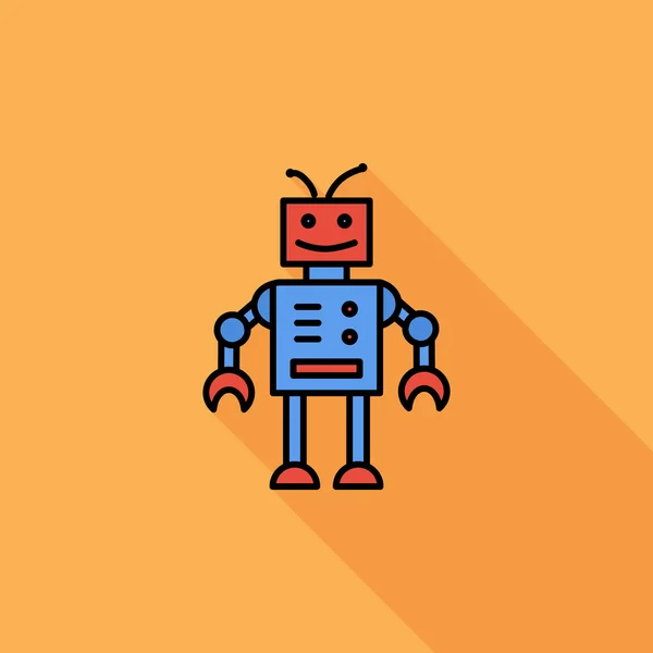 Robot zabawka — Wektor stockowy