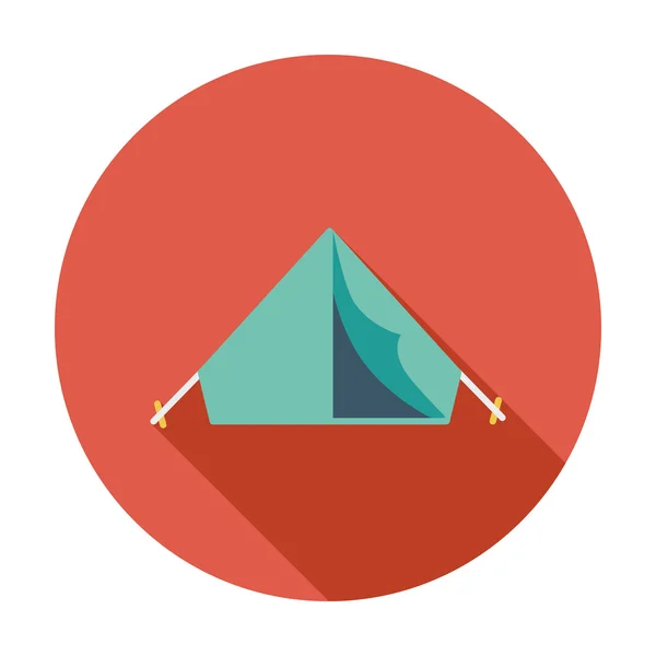 Icône de tente — Image vectorielle