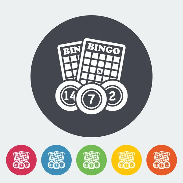 Ícone de bingo —  Vetores de Stock