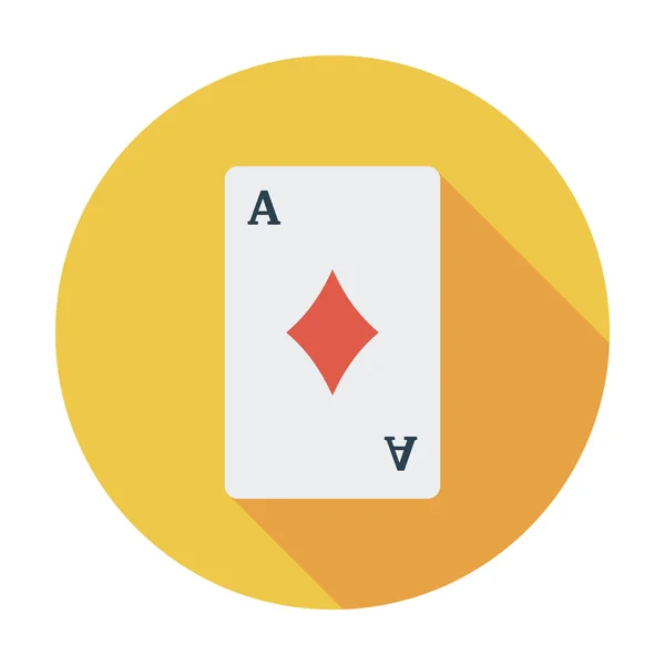 Juega a las cartas — Vector de stock