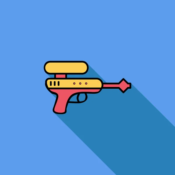 Pistolet zabawka — Wektor stockowy