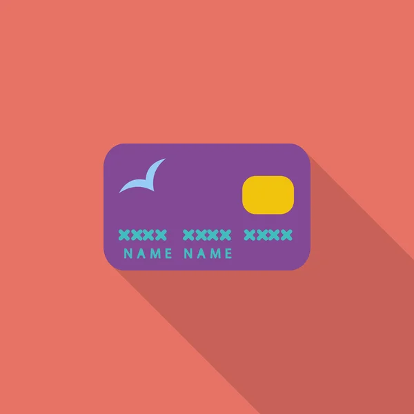 Kreditkarte. — Stockvektor