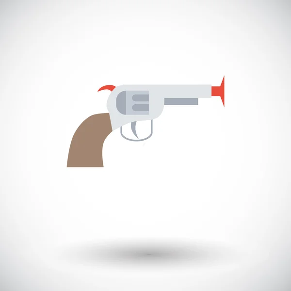 Gun toy icon. — Stock Vector