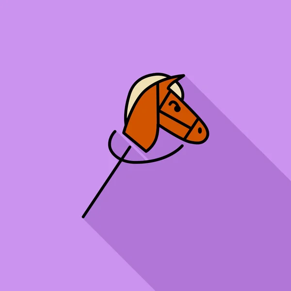 Juguete de caballo — Vector de stock