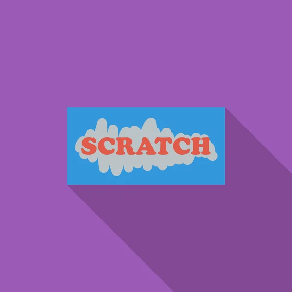 Scratch card — Stock Vector