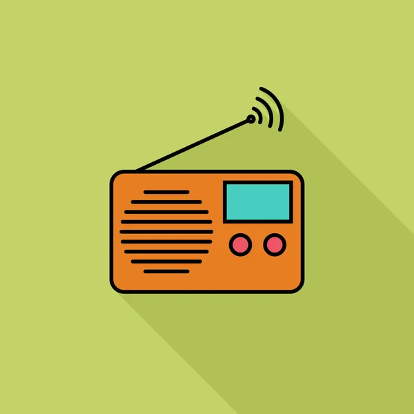 Icône radio — Image vectorielle