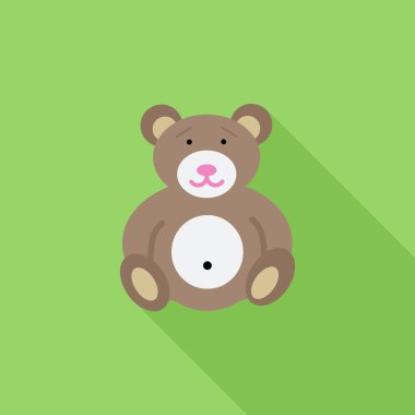 Ayı oyuncak simgesi.