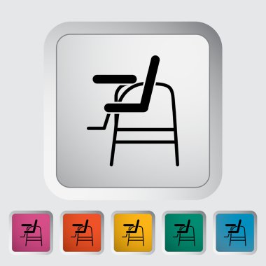 Chair for baby clipart