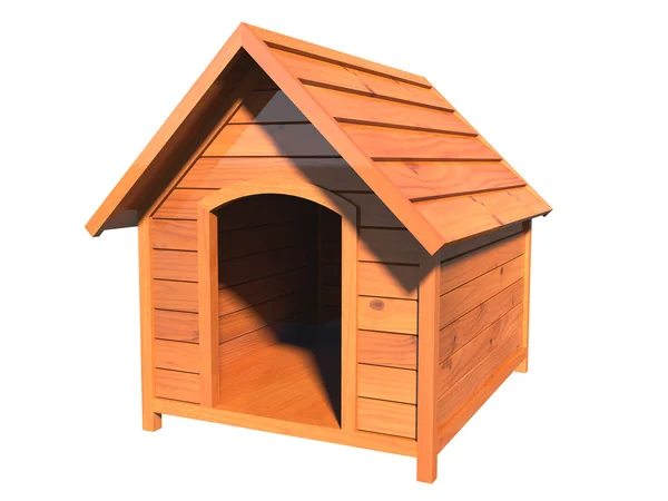 Wooden Doghouse — Stock Photo, Image