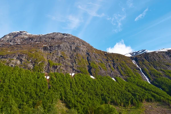 Schleusentor in Norwegen — Stockfoto