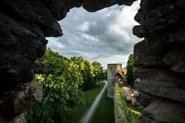 Фантастичний Вид Сад Замок Естонії — стокове фото