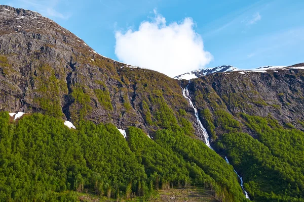 Schleusentor in Norwegen — Stockfoto