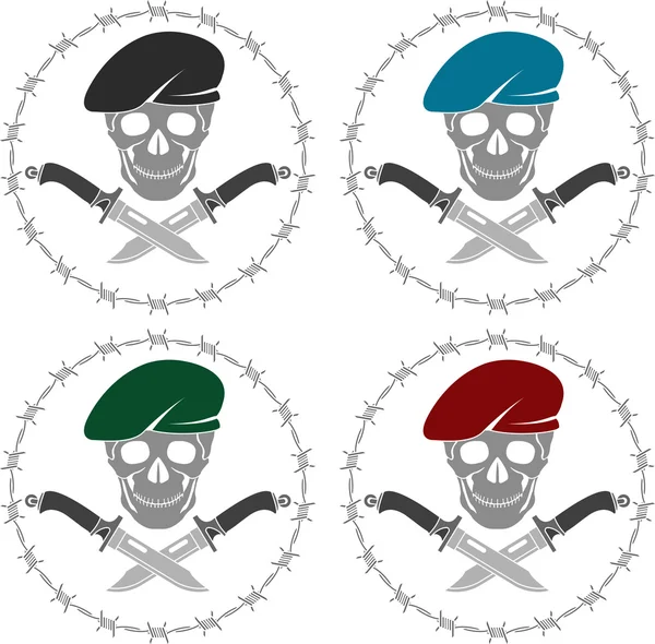 Conjunto de símbolos de fuerzas especiales — Vector de stock