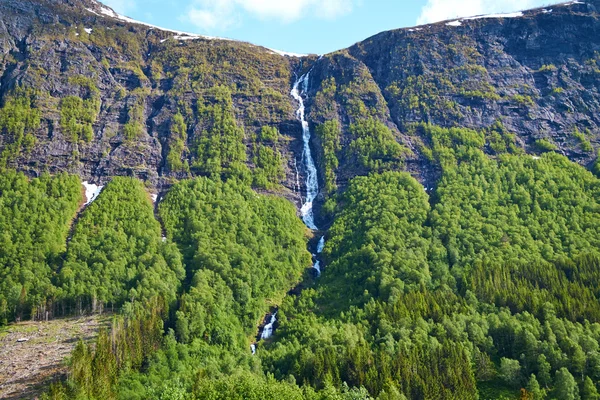 Vodní brána v norsku — Stock fotografie