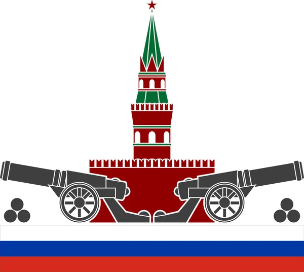 Kremlin russe — Image vectorielle