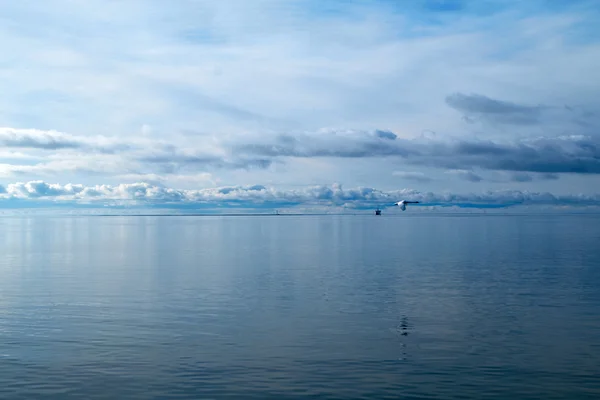 Horizonte no mar baltico — Fotografia de Stock