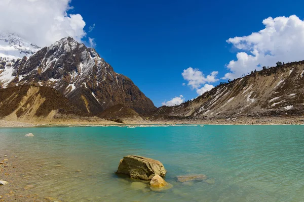 Lakes Himalayas Trek Manaslu — Stock Photo, Image