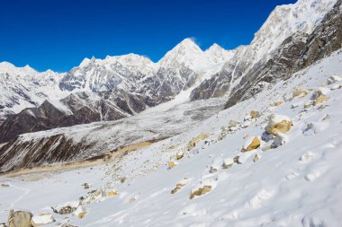 Nepal 'deki Manaslu Dağ Geçidi' nden geçeceğiz.