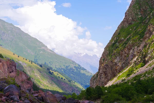 Baksan Flusstal Der Nähe Des Elbrus — Stockfoto