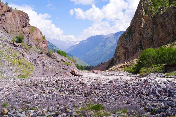 Vallée Rivière Baksan Près Mont Elbrus — Photo