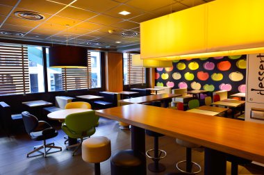 McDonald's Restoran iç