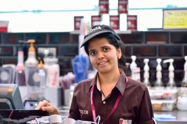 Duba Costa Kahve kafede Barista