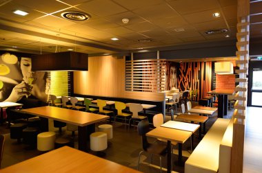 McDonald's Restoran iç